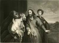An illustration from Historic illustrations of the Bible : principally after the old masters (1840)