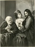 An illustration from Historic illustrations of the Bible : principally after the old masters (1840)