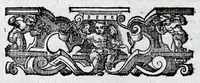 An illustration from Historie cronologiche della vera origine di tutti gl' ordini equestri, e religioni caualleresche (1672)