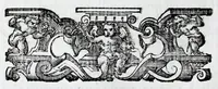 An illustration from Historie cronologiche della vera origine di tutti gl' ordini equestri, e religioni caualleresche (1672)