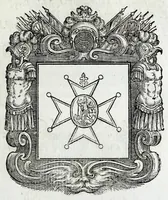 Picture 34 of 47 from Historie cronologiche della vera origine di tutti gl' ordini equestri, e religioni caualleresche (1672), leaf 357
