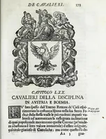 Picture 43 of 47 from Historie cronologiche della vera origine di tutti gl' ordini equestri, e religioni caualleresche (1672), leaf 407