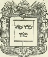 Picture 39 of 97 from Historie cronologiche dell' origine degl' ordini militari e di tutte le religione caualleresche infino ad hora instituite nel mondo : insegne, croci, stendardi, habiti capitolari ò di ceremonia, statuti, e constituzioni di cadaun'ordine : guerre campali e nauali, azioni, fatti celebri, & imprese de caualieri; confederazioni, trattati, paci, & auuenimenti per difesa del Nome Christiano, e propagazione della fede cattolica : serie di tutti i prencipi gran maestri, ordini di dame, e degl' infedeli &c. con le loro diuise (1692), leaf 128