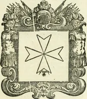 Picture 24 of 152 from Historie cronologiche dell' origine degl' ordini militari e di tutte le religione caualleresche infino ad hora instituite nel mondo : insegne, croci, stendardi, habiti capitolari ò di ceremonia, statuti, e constituzioni di cadaun'ordine : guerre campali e nauali, azioni, fatti celebri, & imprese de caualieri; confederazioni, trattati, paci, & auuenimenti per difesa del Nome Christiano, e propagazione della fede cattolica : serie di tutti i prencipi gran maestri, ordini di dame, e degl' infedeli &c. con le loro diuise (1692), leaf 130