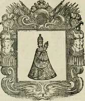 Picture 26 of 152 from Historie cronologiche dell' origine degl' ordini militari e di tutte le religione caualleresche infino ad hora instituite nel mondo : insegne, croci, stendardi, habiti capitolari ò di ceremonia, statuti, e constituzioni di cadaun'ordine : guerre campali e nauali, azioni, fatti celebri, & imprese de caualieri; confederazioni, trattati, paci, & auuenimenti per difesa del Nome Christiano, e propagazione della fede cattolica : serie di tutti i prencipi gran maestri, ordini di dame, e degl' infedeli &c. con le loro diuise (1692), leaf 133