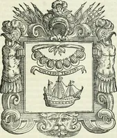 Picture 45 of 152 from Historie cronologiche dell' origine degl' ordini militari e di tutte le religione caualleresche infino ad hora instituite nel mondo : insegne, croci, stendardi, habiti capitolari ò di ceremonia, statuti, e constituzioni di cadaun'ordine : guerre campali e nauali, azioni, fatti celebri, & imprese de caualieri; confederazioni, trattati, paci, & auuenimenti per difesa del Nome Christiano, e propagazione della fede cattolica : serie di tutti i prencipi gran maestri, ordini di dame, e degl' infedeli &c. con le loro diuise (1692), leaf 180