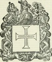 Picture 51 of 152 from Historie cronologiche dell' origine degl' ordini militari e di tutte le religione caualleresche infino ad hora instituite nel mondo : insegne, croci, stendardi, habiti capitolari ò di ceremonia, statuti, e constituzioni di cadaun'ordine : guerre campali e nauali, azioni, fatti celebri, & imprese de caualieri; confederazioni, trattati, paci, & auuenimenti per difesa del Nome Christiano, e propagazione della fede cattolica : serie di tutti i prencipi gran maestri, ordini di dame, e degl' infedeli &c. con le loro diuise (1692), leaf 200