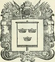 Picture 58 of 152 from Historie cronologiche dell' origine degl' ordini militari e di tutte le religione caualleresche infino ad hora instituite nel mondo : insegne, croci, stendardi, habiti capitolari ò di ceremonia, statuti, e constituzioni di cadaun'ordine : guerre campali e nauali, azioni, fatti celebri, & imprese de caualieri; confederazioni, trattati, paci, & auuenimenti per difesa del Nome Christiano, e propagazione della fede cattolica : serie di tutti i prencipi gran maestri, ordini di dame, e degl' infedeli &c. con le loro diuise (1692), leaf 216