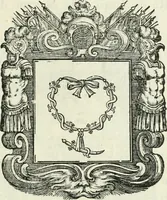 Picture 60 of 152 from Historie cronologiche dell' origine degl' ordini militari e di tutte le religione caualleresche infino ad hora instituite nel mondo : insegne, croci, stendardi, habiti capitolari ò di ceremonia, statuti, e constituzioni di cadaun'ordine : guerre campali e nauali, azioni, fatti celebri, & imprese de caualieri; confederazioni, trattati, paci, & auuenimenti per difesa del Nome Christiano, e propagazione della fede cattolica : serie di tutti i prencipi gran maestri, ordini di dame, e degl' infedeli &c. con le loro diuise (1692), leaf 218