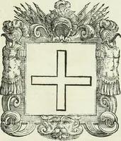 Picture 62 of 152 from Historie cronologiche dell' origine degl' ordini militari e di tutte le religione caualleresche infino ad hora instituite nel mondo : insegne, croci, stendardi, habiti capitolari ò di ceremonia, statuti, e constituzioni di cadaun'ordine : guerre campali e nauali, azioni, fatti celebri, & imprese de caualieri; confederazioni, trattati, paci, & auuenimenti per difesa del Nome Christiano, e propagazione della fede cattolica : serie di tutti i prencipi gran maestri, ordini di dame, e degl' infedeli &c. con le loro diuise (1692), leaf 224