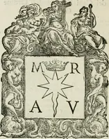 Picture 68 of 152 from Historie cronologiche dell' origine degl' ordini militari e di tutte le religione caualleresche infino ad hora instituite nel mondo : insegne, croci, stendardi, habiti capitolari ò di ceremonia, statuti, e constituzioni di cadaun'ordine : guerre campali e nauali, azioni, fatti celebri, & imprese de caualieri; confederazioni, trattati, paci, & auuenimenti per difesa del Nome Christiano, e propagazione della fede cattolica : serie di tutti i prencipi gran maestri, ordini di dame, e degl' infedeli &c. con le loro diuise (1692), leaf 239