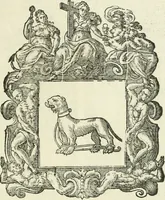 An illustration from Historie cronologiche dell' origine degl' ordini militari e di tutte le religione caualleresche infino ad hora instituite nel mondo : insegne, croci, stendardi, habiti capitolari ò di ceremonia, statuti, e constituzioni di cadaun'ordine : guerre campali e nauali, azioni, fatti celebri, & imprese de caualieri; confederazioni, trattati, paci, & auuenimenti per difesa del Nome Christiano, e propagazione della fede cattolica : serie di tutti i prencipi gran maestri, ordini di dame, e degl' infedeli &c. con le loro diuise (1692)