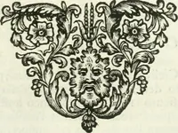 An illustration from Historie cronologiche dell' origine degl' ordini militari e di tutte le religione caualleresche infino ad hora instituite nel mondo : insegne, croci, stendardi, habiti capitolari ò di ceremonia, statuti, e constituzioni di cadaun'ordine : guerre campali e nauali, azioni, fatti celebri, & imprese de caualieri; confederazioni, trattati, paci, & auuenimenti per difesa del Nome Christiano, e propagazione della fede cattolica : serie di tutti i prencipi gran maestri, ordini di dame, e degl' infedeli &c. con le loro diuise (1692)