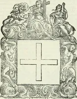 Picture 104 of 152 from Historie cronologiche dell' origine degl' ordini militari e di tutte le religione caualleresche infino ad hora instituite nel mondo : insegne, croci, stendardi, habiti capitolari ò di ceremonia, statuti, e constituzioni di cadaun'ordine : guerre campali e nauali, azioni, fatti celebri, & imprese de caualieri; confederazioni, trattati, paci, & auuenimenti per difesa del Nome Christiano, e propagazione della fede cattolica : serie di tutti i prencipi gran maestri, ordini di dame, e degl' infedeli &c. con le loro diuise (1692), leaf 324