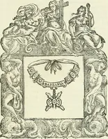 Picture 120 of 152 from Historie cronologiche dell' origine degl' ordini militari e di tutte le religione caualleresche infino ad hora instituite nel mondo : insegne, croci, stendardi, habiti capitolari ò di ceremonia, statuti, e constituzioni di cadaun'ordine : guerre campali e nauali, azioni, fatti celebri, & imprese de caualieri; confederazioni, trattati, paci, & auuenimenti per difesa del Nome Christiano, e propagazione della fede cattolica : serie di tutti i prencipi gran maestri, ordini di dame, e degl' infedeli &c. con le loro diuise (1692), leaf 362