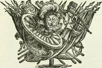 Picture 121 of 152 from Historie cronologiche dell' origine degl' ordini militari e di tutte le religione caualleresche infino ad hora instituite nel mondo : insegne, croci, stendardi, habiti capitolari ò di ceremonia, statuti, e constituzioni di cadaun'ordine : guerre campali e nauali, azioni, fatti celebri, & imprese de caualieri; confederazioni, trattati, paci, & auuenimenti per difesa del Nome Christiano, e propagazione della fede cattolica : serie di tutti i prencipi gran maestri, ordini di dame, e degl' infedeli &c. con le loro diuise (1692), leaf 364