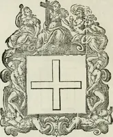 Picture 125 of 152 from Historie cronologiche dell' origine degl' ordini militari e di tutte le religione caualleresche infino ad hora instituite nel mondo : insegne, croci, stendardi, habiti capitolari ò di ceremonia, statuti, e constituzioni di cadaun'ordine : guerre campali e nauali, azioni, fatti celebri, & imprese de caualieri; confederazioni, trattati, paci, & auuenimenti per difesa del Nome Christiano, e propagazione della fede cattolica : serie di tutti i prencipi gran maestri, ordini di dame, e degl' infedeli &c. con le loro diuise (1692), leaf 369