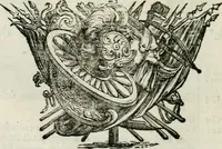 Picture 8 of 152 from Historie cronologiche dell' origine degl' ordini militari e di tutte le religione caualleresche infino ad hora instituite nel mondo : insegne, croci, stendardi, habiti capitolari ò di ceremonia, statuti, e constituzioni di cadaun'ordine : guerre campali e nauali, azioni, fatti celebri, & imprese de caualieri; confederazioni, trattati, paci, & auuenimenti per difesa del Nome Christiano, e propagazione della fede cattolica : serie di tutti i prencipi gran maestri, ordini di dame, e degl' infedeli &c. con le loro diuise (1692), leaf 39