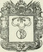Picture 149 of 152 from Historie cronologiche dell' origine degl' ordini militari e di tutte le religione caualleresche infino ad hora instituite nel mondo : insegne, croci, stendardi, habiti capitolari ò di ceremonia, statuti, e constituzioni di cadaun'ordine : guerre campali e nauali, azioni, fatti celebri, & imprese de caualieri; confederazioni, trattati, paci, & auuenimenti per difesa del Nome Christiano, e propagazione della fede cattolica : serie di tutti i prencipi gran maestri, ordini di dame, e degl' infedeli &c. con le loro diuise (1692), leaf 434