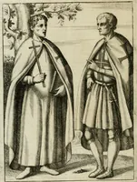 Picture 12 of 152 from Historie cronologiche dell' origine degl' ordini militari e di tutte le religione caualleresche infino ad hora instituite nel mondo : insegne, croci, stendardi, habiti capitolari ò di ceremonia, statuti, e constituzioni di cadaun'ordine : guerre campali e nauali, azioni, fatti celebri, & imprese de caualieri; confederazioni, trattati, paci, & auuenimenti per difesa del Nome Christiano, e propagazione della fede cattolica : serie di tutti i prencipi gran maestri, ordini di dame, e degl' infedeli &c. con le loro diuise (1692), leaf 47