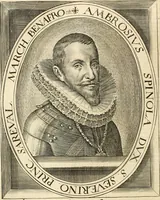 Picture 123 of 137 from Historie der Nieder-landscher ende haerder Naburen oorlogen : ende geschiedenissen tot den iare MVICXII, nu de laestemael bij hem voor syme todtmerckelijck verbetert en in, XXXII boecken voltzocken is mede' hier by gevoegt des autheurs leven [by Simeon Ruytinck] verryckt benessens de Land-Caerte met by na hondert correcte Conterfeijtsels vande voor treflijcste Personagien in dese Historie verhaelt. Alle cierlijck na d'leven ghedaen ende in Coperen platen gesteken ; gedruckt int Yaer ons Heeren MDCXXXVI (1636), leaf 1049