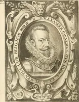 Picture 66 of 137 from Historie der Nieder-landscher ende haerder Naburen oorlogen : ende geschiedenissen tot den iare MVICXII, nu de laestemael bij hem voor syme todtmerckelijck verbetert en in, XXXII boecken voltzocken is mede' hier by gevoegt des autheurs leven [by Simeon Ruytinck] verryckt benessens de Land-Caerte met by na hondert correcte Conterfeijtsels vande voor treflijcste Personagien in dese Historie verhaelt. Alle cierlijck na d'leven ghedaen ende in Coperen platen gesteken ; gedruckt int Yaer ons Heeren MDCXXXVI (1636), leaf 377