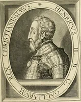 Picture 26 of 137 from Historie der Nieder-landscher ende haerder Naburen oorlogen : ende geschiedenissen tot den iare MVICXII, nu de laestemael bij hem voor syme todtmerckelijck verbetert en in, XXXII boecken voltzocken is mede' hier by gevoegt des autheurs leven [by Simeon Ruytinck] verryckt benessens de Land-Caerte met by na hondert correcte Conterfeijtsels vande voor treflijcste Personagien in dese Historie verhaelt. Alle cierlijck na d'leven ghedaen ende in Coperen platen gesteken ; gedruckt int Yaer ons Heeren MDCXXXVI (1636), leaf 76
