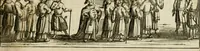 An illustration from Historie der Sevarambes, : volkeren die een gedeelte van het darde vast-land bewoonwn, gemeenlijk Zuid-land genaamd; : behelzende een naauwkeurig verhaal van de regering, zeden, godtsdienst, en taal, dezer tot noch toe aan de volkeren van Europa onbekende natie (1682)