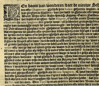 An illustration from Historie naturael en morael van de Westersche Indien. : Waer inne ghehandelt wort van de merckelijckste dinghen des hemels, elementen, metalen, planten ende gedierten van dien: als oock de manieren, ceremonien, wetten, regeeringen, ende oorlogen der Indianen. (1624)