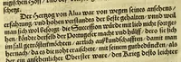 An illustration from Historien der Königkreich, Hispannien, Portugal, vnd Aphrica, darauss dann zusehen, in welcher Zeit, sonderlich Portugal, seinen Anfang genommen, von weine dasselbig zum Königreich erhaben, was dieselbigen Könige für Krieg vnnd Gewerb, zu Wasser vnnd Land geführet. ... (1589)