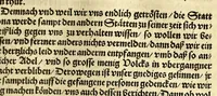 An illustration from Historien der Königkreich, Hispannien, Portugal, vnd Aphrica, darauss dann zusehen, in welcher Zeit, sonderlich Portugal, seinen Anfang genommen, von weine dasselbig zum Königreich erhaben, was dieselbigen Könige für Krieg vnnd Gewerb, zu Wasser vnnd Land geführet. ... (1589)