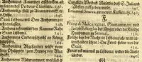 An illustration from Historien der Königkreich, Hispannien, Portugal, vnd Aphrica, darauss dann zusehen, in welcher Zeit, sonderlich Portugal, seinen Anfang genommen, von weine dasselbig zum Königreich erhaben, was dieselbigen Könige für Krieg vnnd Gewerb, zu Wasser vnnd Land geführet. ... (1589)