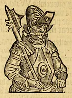 An illustration from The historie of Cambria, now called Wales: : a part of the most famous yland of Brytaine, written in the Brytish language aboue two hundreth yeares past: (1584)