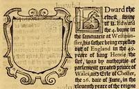 An illustration from The historie of Cambria, now called Wales: : a part of the most famous yland of Brytaine, written in the Brytish language aboue two hundreth yeares past: (1584)
