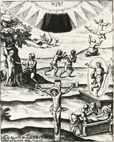 An illustration from The historie of the perfect-cursed-blessed man .. (1628)