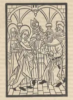An illustration from Researches into the history of playing cards; with illustrations of the origin of printing and engraving on wood (1816)