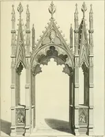 An illustration from The history and antiquities of the conventual and cathedral church of Ely : from the foundation of the monastery, A.D. 673 to the year 1771 : illustrated with copper-plates (1771)