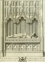 An illustration from The history and antiquities of the conventual and cathedral church of Ely : from the foundation of the monastery, A.D. 673 to the year 1771 : illustrated with copper-plates (1771)