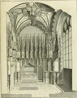 An illustration from The history and antiquities of the conventual and cathedral church of Ely : from the foundation of the monastery, A.D. 673 to the year 1771 : illustrated with copper-plates (1771)