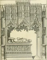 An illustration from The history and antiquities of the conventual and cathedral church of Ely : from the foundation of the monastery, A.D. 673 to the year 1771 : illustrated with copper-plates (1771)