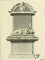 An illustration from The history and antiquities of the conventual and cathedral church of Ely : from the foundation of the monastery, A.D. 673 to the year 1771 : illustrated with copper-plates (1771)