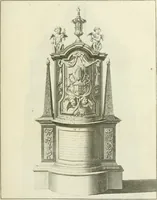 An illustration from The history and antiquities of the conventual and cathedral church of Ely : from the foundation of the monastery, A.D. 673 to the year 1771 : illustrated with copper-plates (1771)