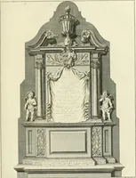 An illustration from The history and antiquities of the conventual and cathedral church of Ely : from the foundation of the monastery, A.D. 673 to the year 1771 : illustrated with copper-plates (1771)