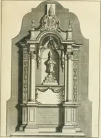An illustration from The history and antiquities of the conventual and cathedral church of Ely : from the foundation of the monastery, A.D. 673 to the year 1771 : illustrated with copper-plates (1771)