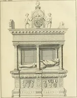 An illustration from The history and antiquities of the conventual and cathedral church of Ely : from the foundation of the monastery, A.D. 673 to the year 1771 : illustrated with copper-plates (1771)