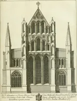 An illustration from The history and antiquities of the conventual and cathedral church of Ely : from the foundation of the monastery, A.D. 673 to the year 1771 : illustrated with copper-plates (1771)