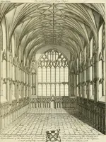 An illustration from The history and antiquities of the conventual and cathedral church of Ely : from the foundation of the monastery, A.D. 673 to the year 1771 : illustrated with copper-plates (1771)