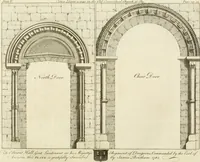 An illustration from The history and antiquities of the conventual and cathedral church of Ely : from the foundation of the monastery, A.D. 673 to the year 1771 : illustrated with copper-plates (1771)