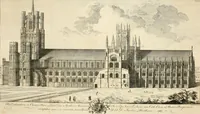 Picture 1 of 74 from The history and antiquities of the conventual and cathedral church of Ely : from the foundation of the monastery, A.D. 673 to the year 1771 : illustrated with copper-plates (1771), leaf 6