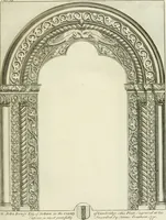 An illustration from The history and antiquities of the conventual and cathedral church of Ely : from the foundation of the monastery, A.D. 673 to the year 1771 : illustrated with copper-plates (1771)